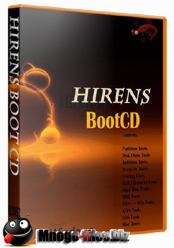 Hiren's BootCD 15.1 Standard (Russian)