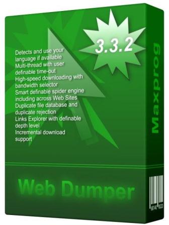 Maxprog Web Dumper 3.3.2 (ENG/RUS)