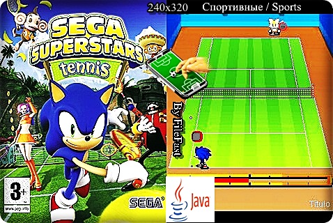SEGA SuperStars Sonic Tennis / Теннис с Соником