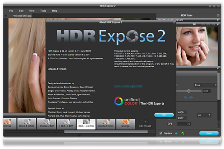 HDR Expose 2.1.1 Build 9806