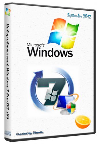 Набор обновлений Windows 7 Pre-SP2 (Сентябрь 2012) x86