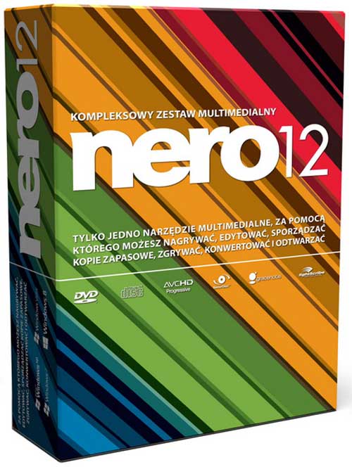 Nero Multimedia 12.0.02902-Поддержка  Windows 8